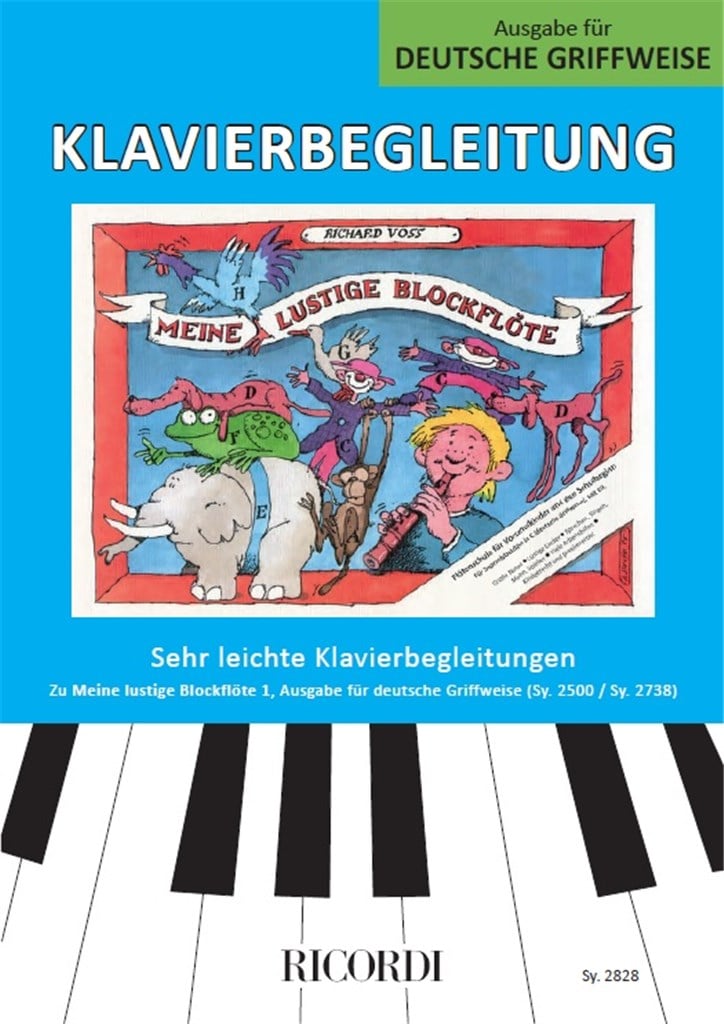 Meine lustige Blockflöte Band 1 (deutsche Griffw.)